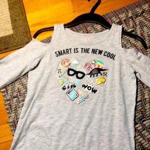 A Grey kid shirt